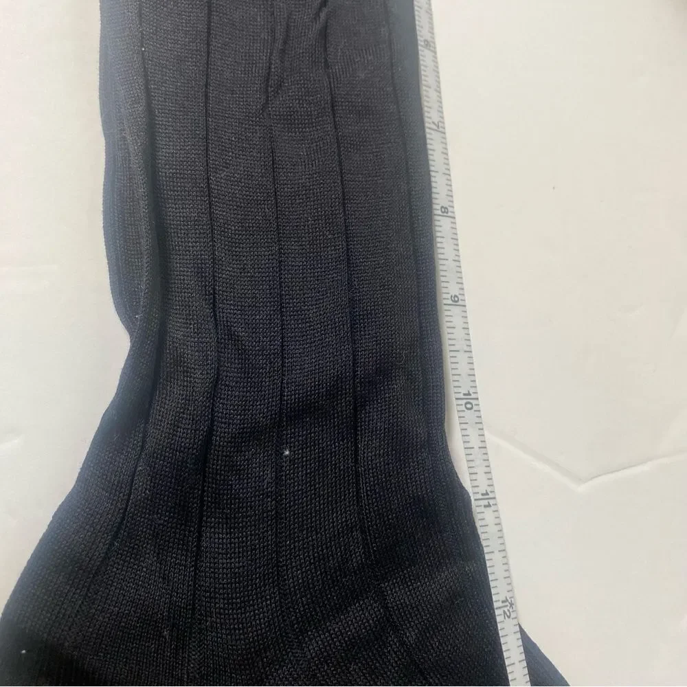 DKNY New With Tags Dress Socks Taupe and Black Size OS